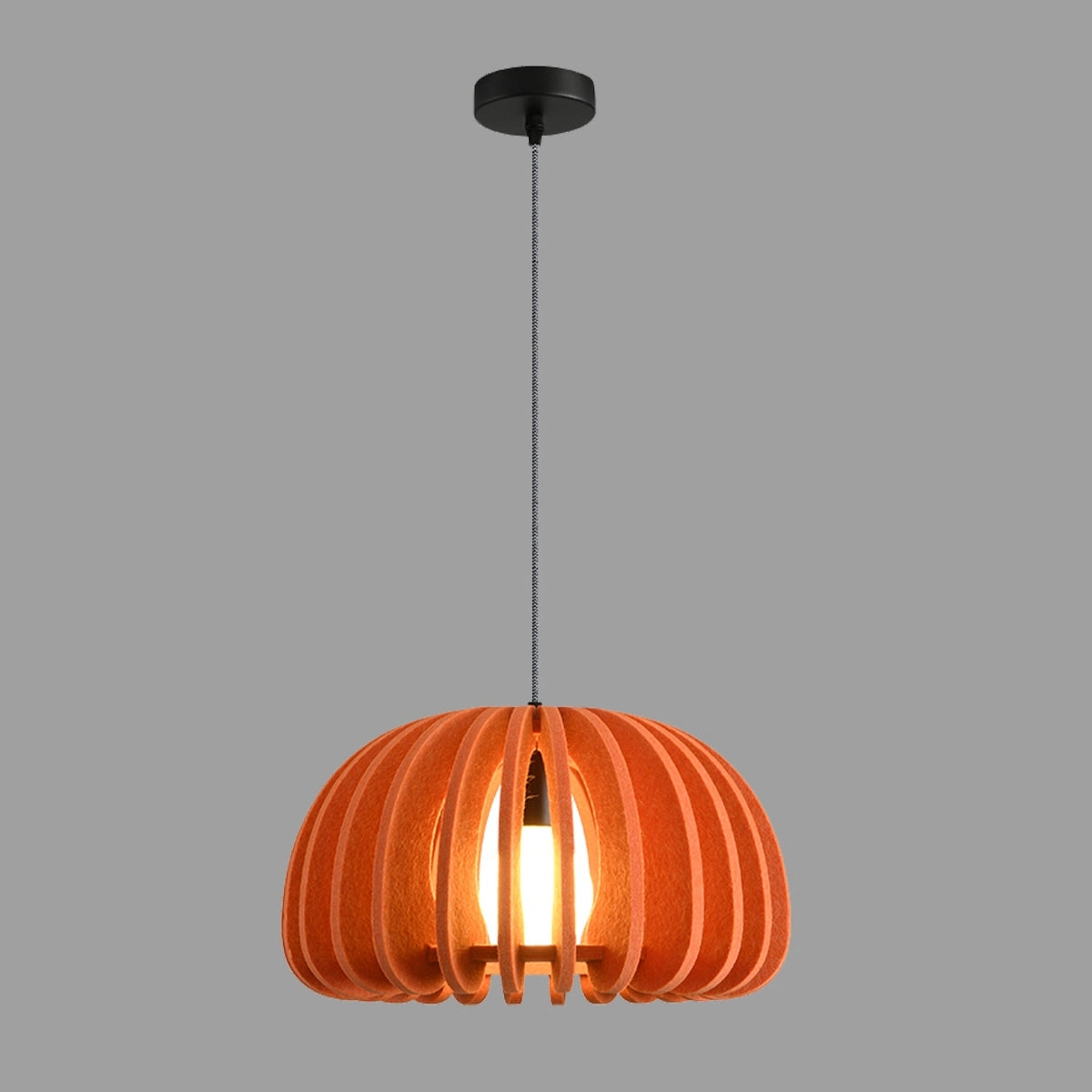 felt acoustic pendant light