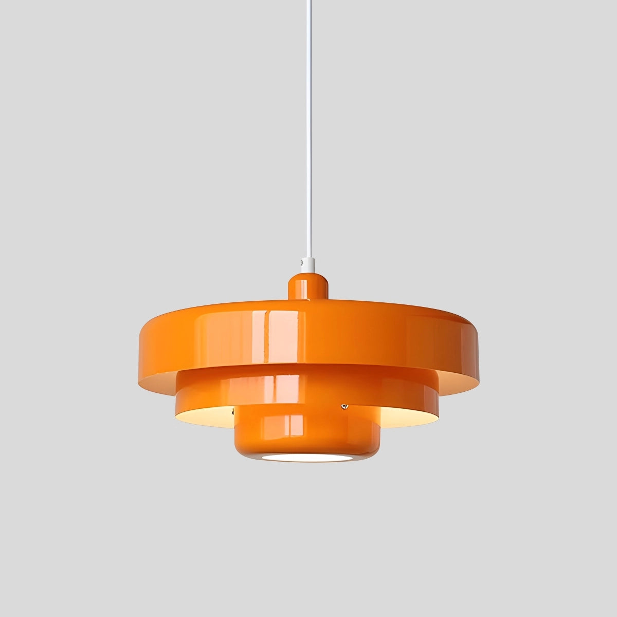 Antizer Modern LED Dining Room Pendant Light Orange