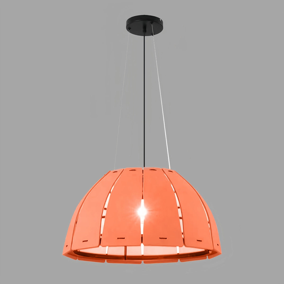 Antizer Grand Theater Acoustic Pendant Light Orange Dia 63.5cm x H 33.5cm / ∅ 25.00" x H 13.19"