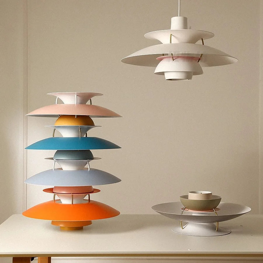 Antizer Modern Nordic Style Multi-layer Hanging Pendant Light