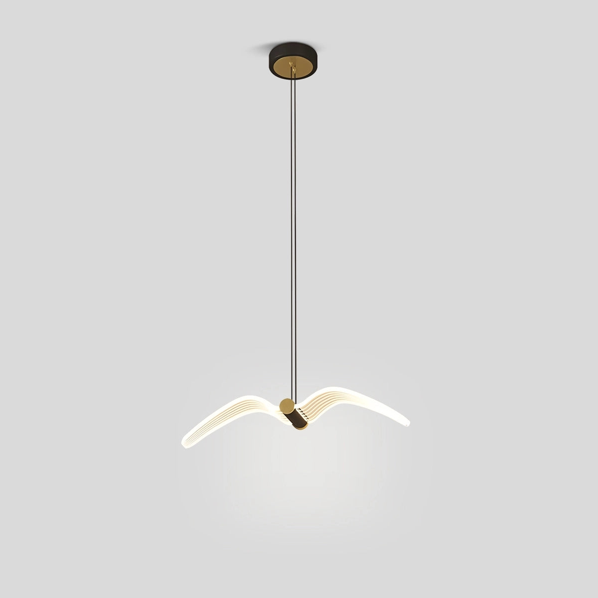 Antizer Personalized Seagull Home Wall Lamp Bedside Lamp Pendant Light Tricolor Dimming