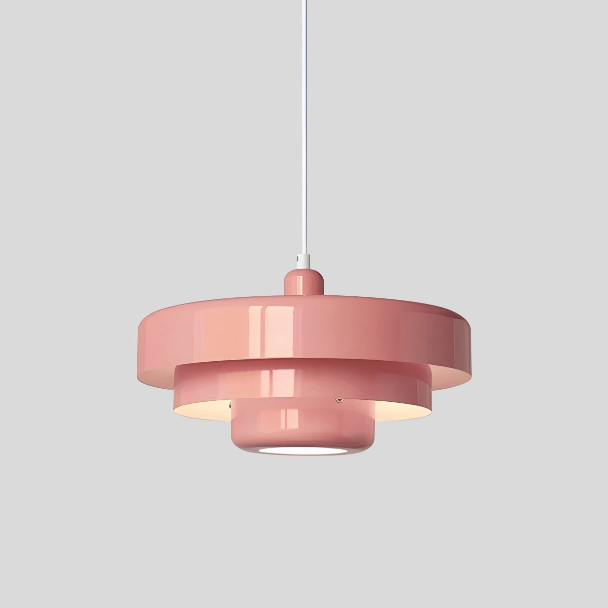Antizer Modern LED Dining Room Pendant Light Pink