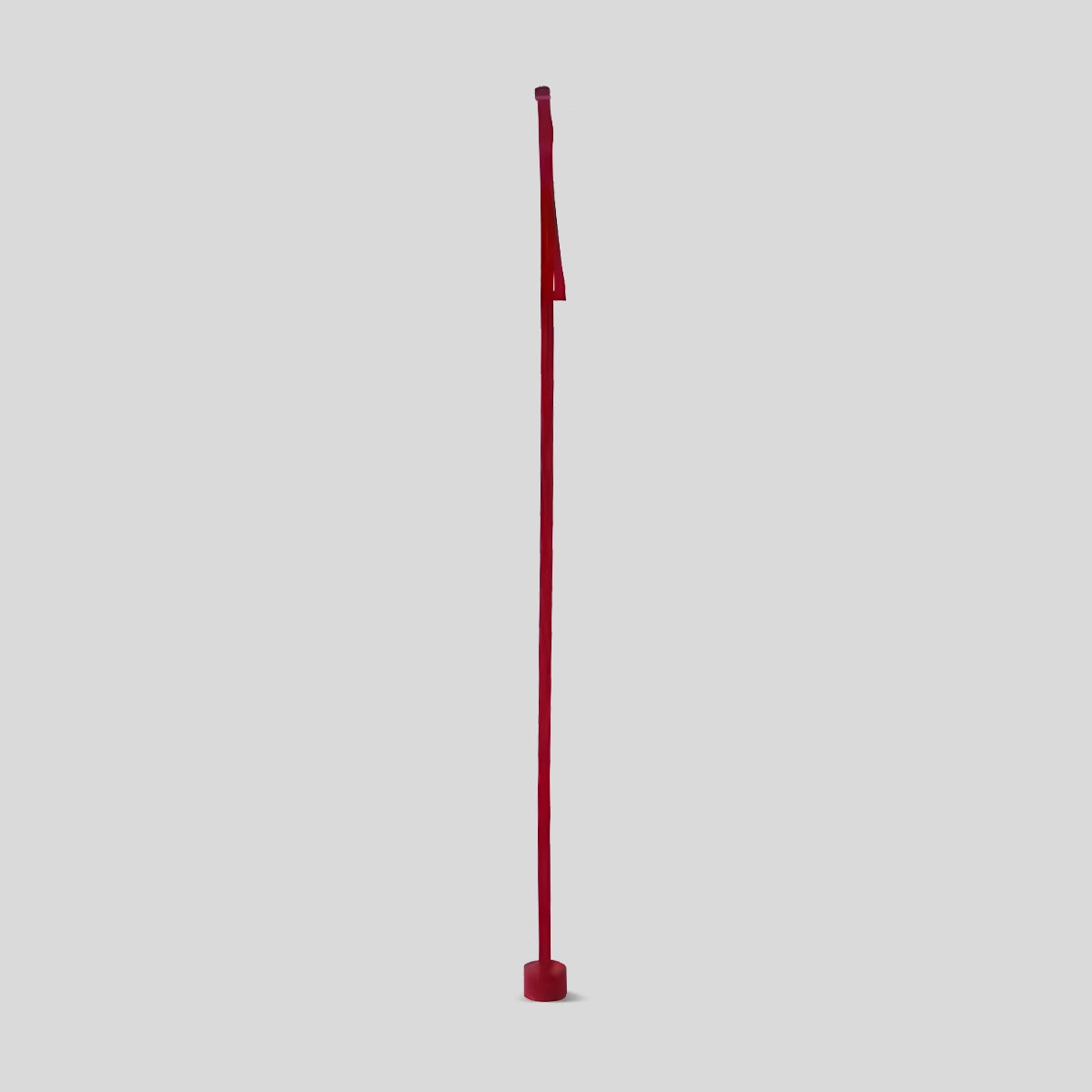 Antizer Nordic Canvas Background Wall Floor Lamp Red Warm Light