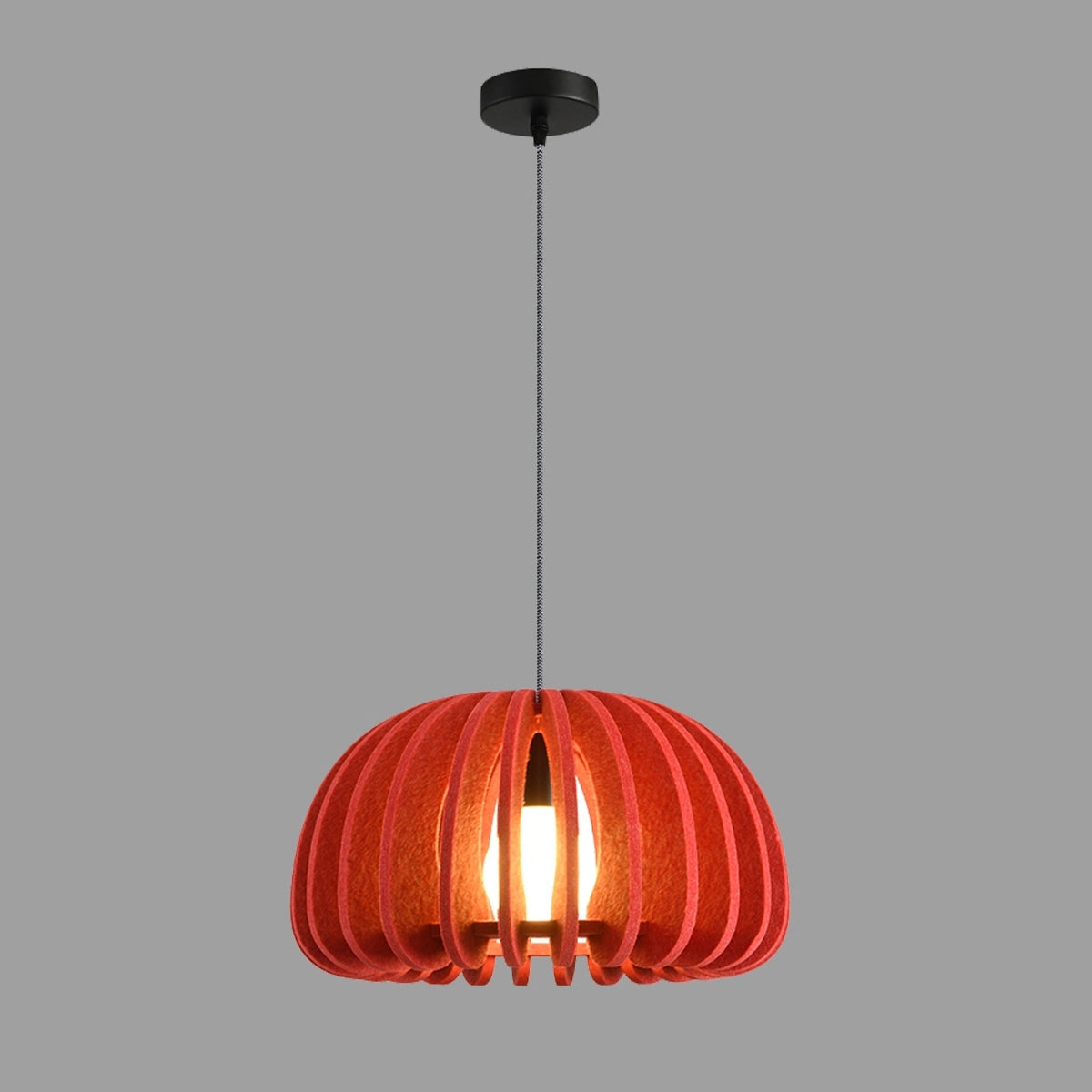 felt acoustic pendant light