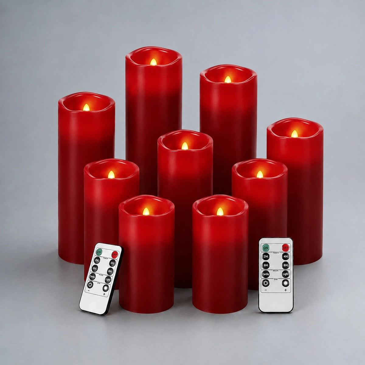 Antizer LED Flameless Paraffin Candle