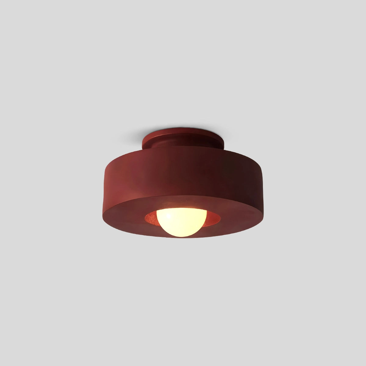 Antizer Wabi Sabi Simon Ceiling Lamp for Hallway Red Warm Light