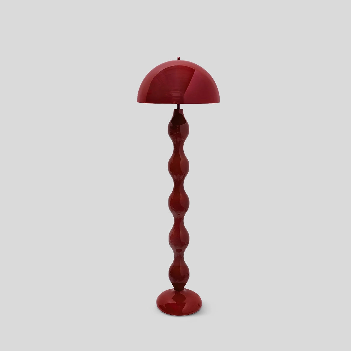 Antizer Drop Floor Lamp for Living Room Red Dia 15.7″ x H 59.1″