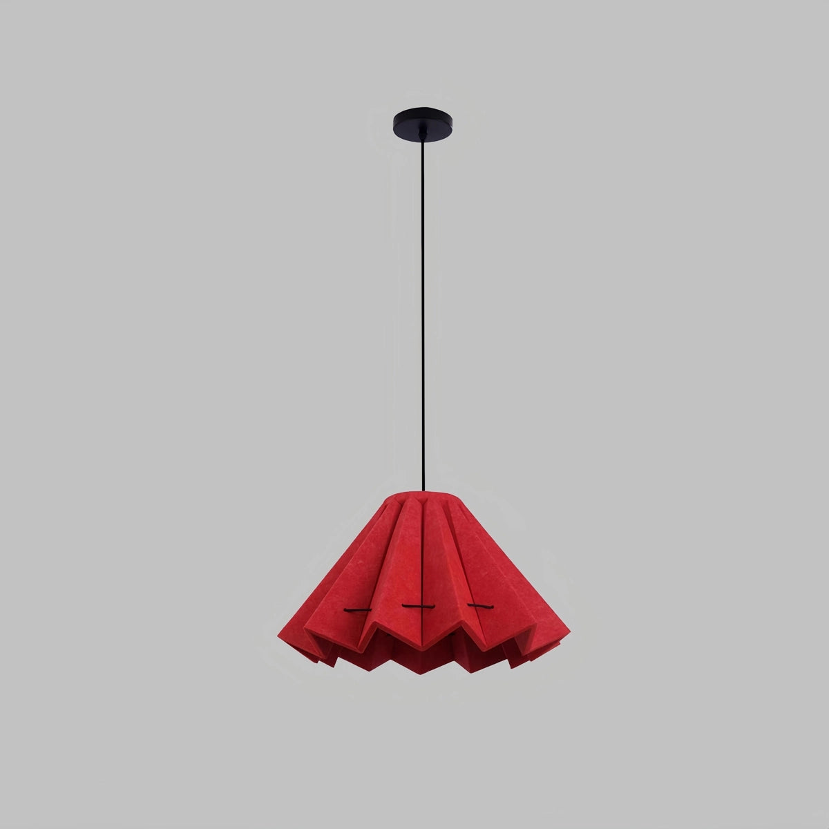 Antizer Morning Glory Acoustic Pendant Light Red Dia 53cm x H 33cm / ∅ 20.87" x H 12.99"