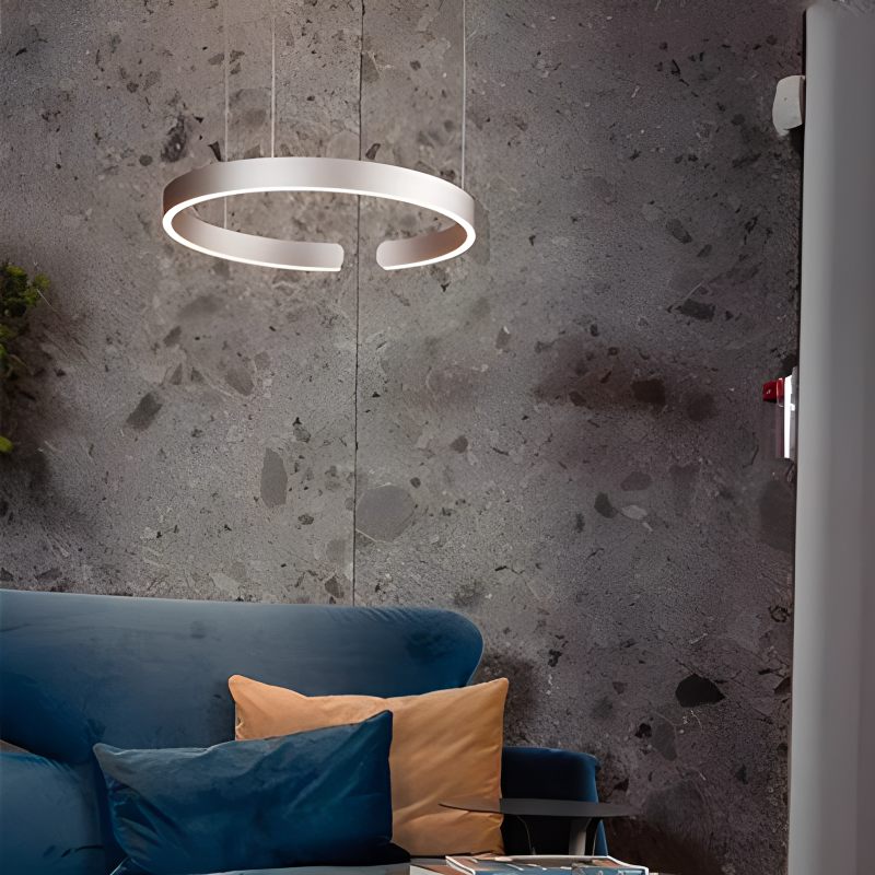 Antizer Modern Ring LED Chandelier for Living Room