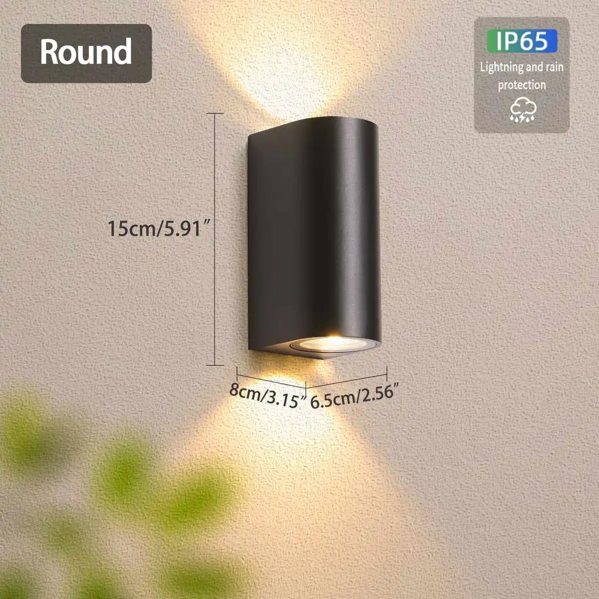 Antizer Modern Outdoor Waterproof Wall Lamp