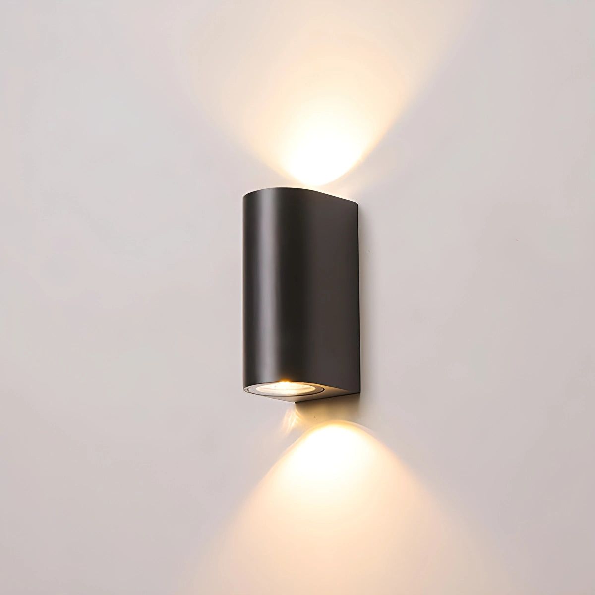Antizer Modern Outdoor Waterproof Wall Lamp Sand Black Round