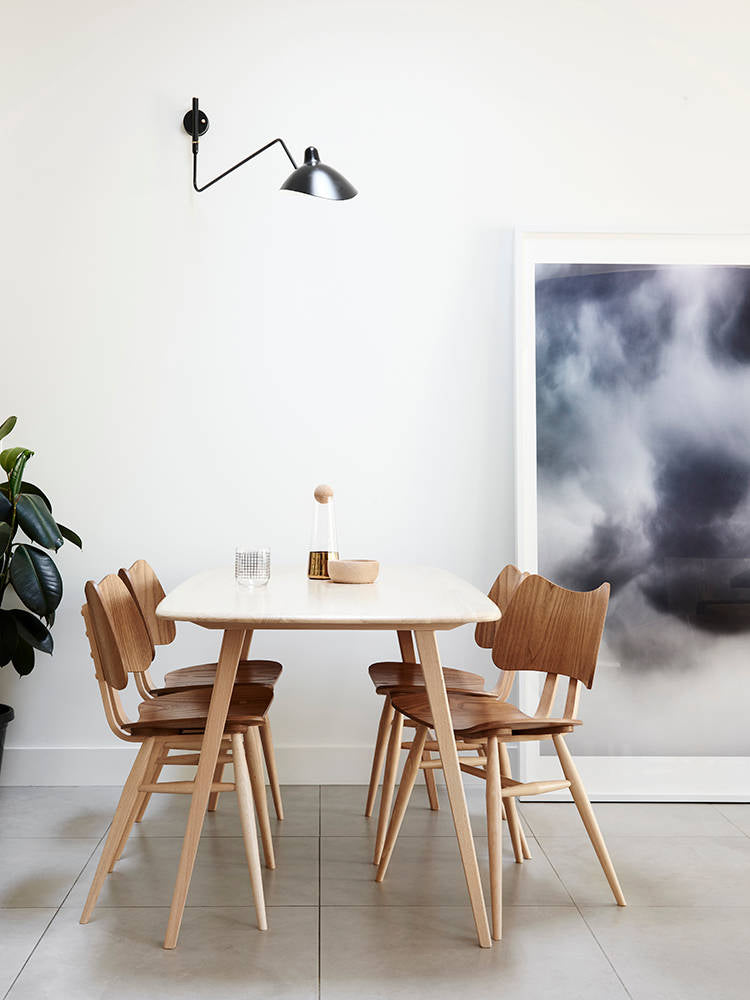 Serge Mouille Inspired Adjustable Plug-In Wall Sconce Lamp - Modern Two-Arm Design