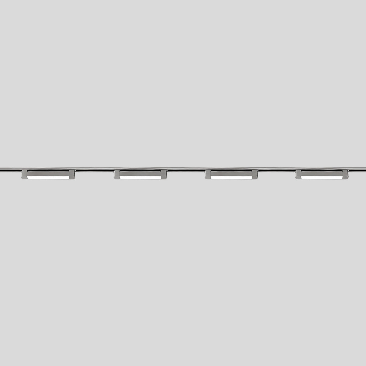 Antizer Bauhaus Nickel Plated Track Light