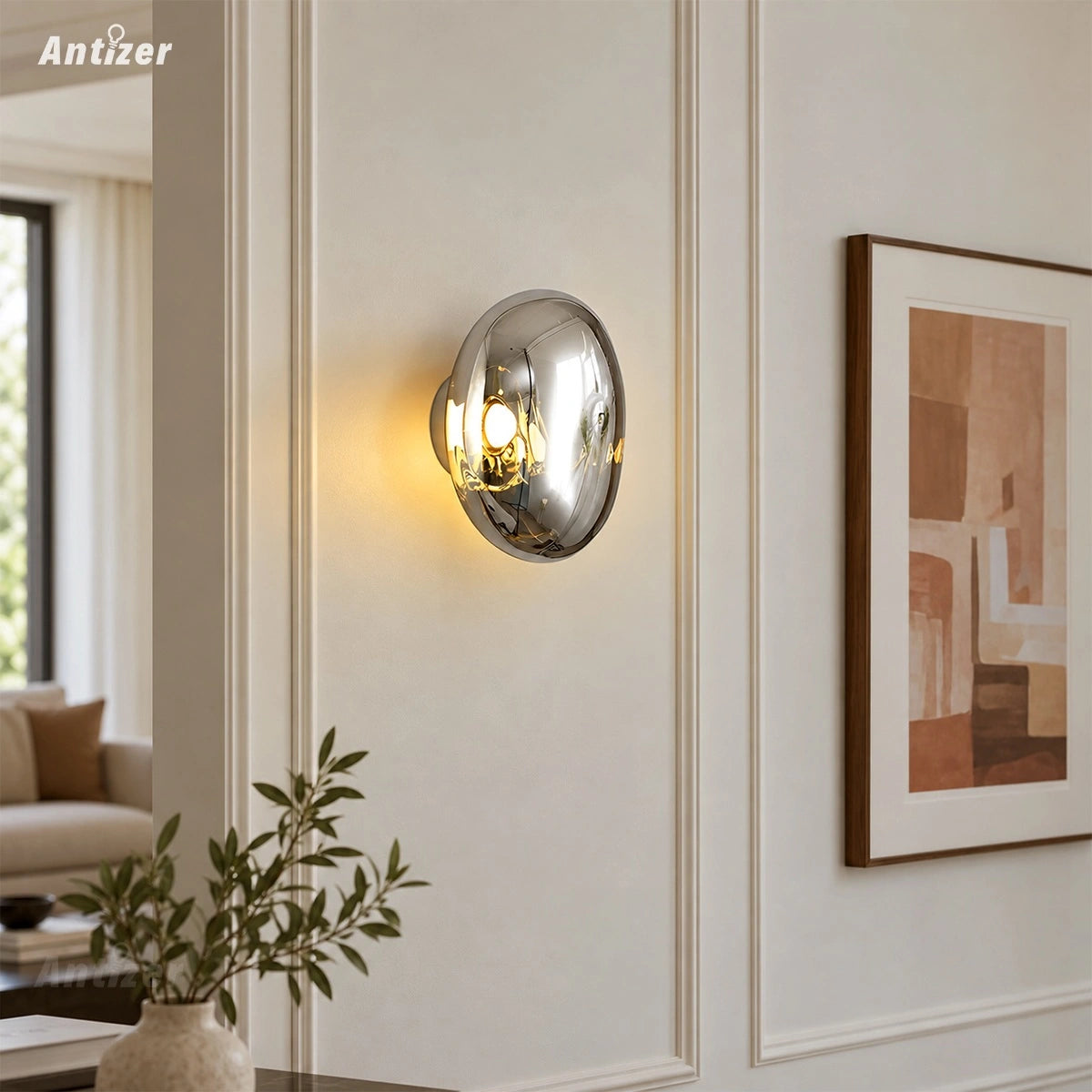 Antizer Lava Wall Lamp for Bedroom Living Room