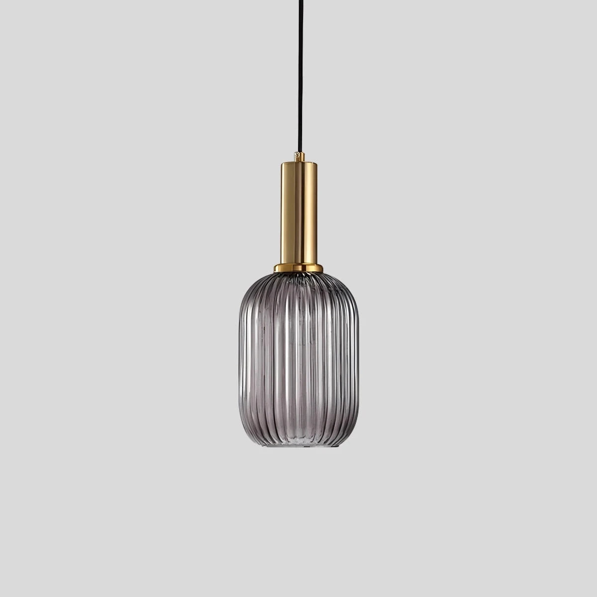 Antizer Nordic Vintage Glass Striped Pendant Light