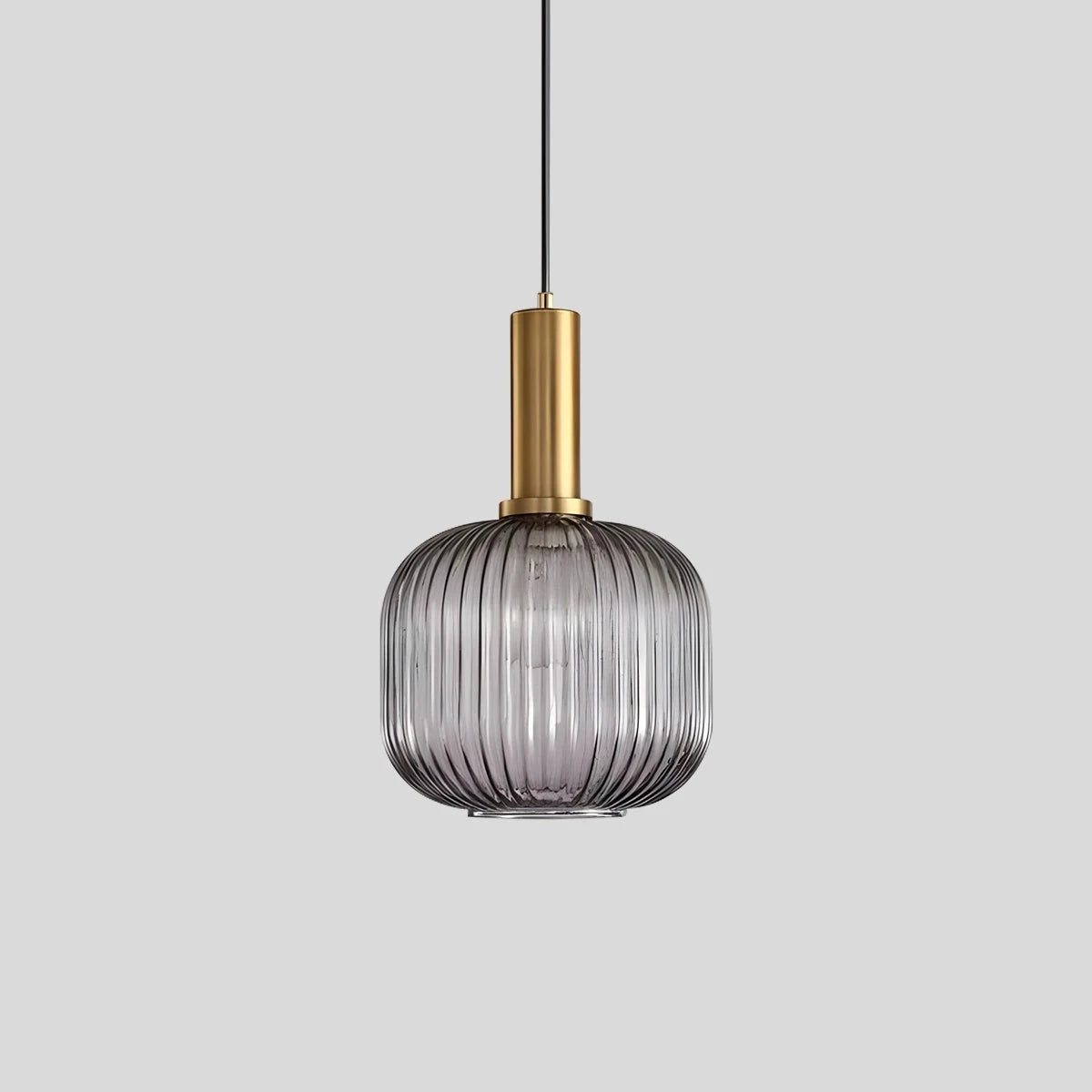 Antizer Nordic Vintage Glass Striped Pendant Light