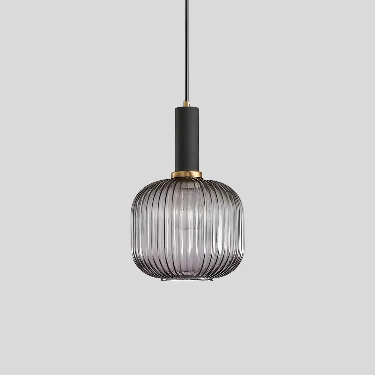 Antizer Nordic Vintage Glass Striped Pendant Light