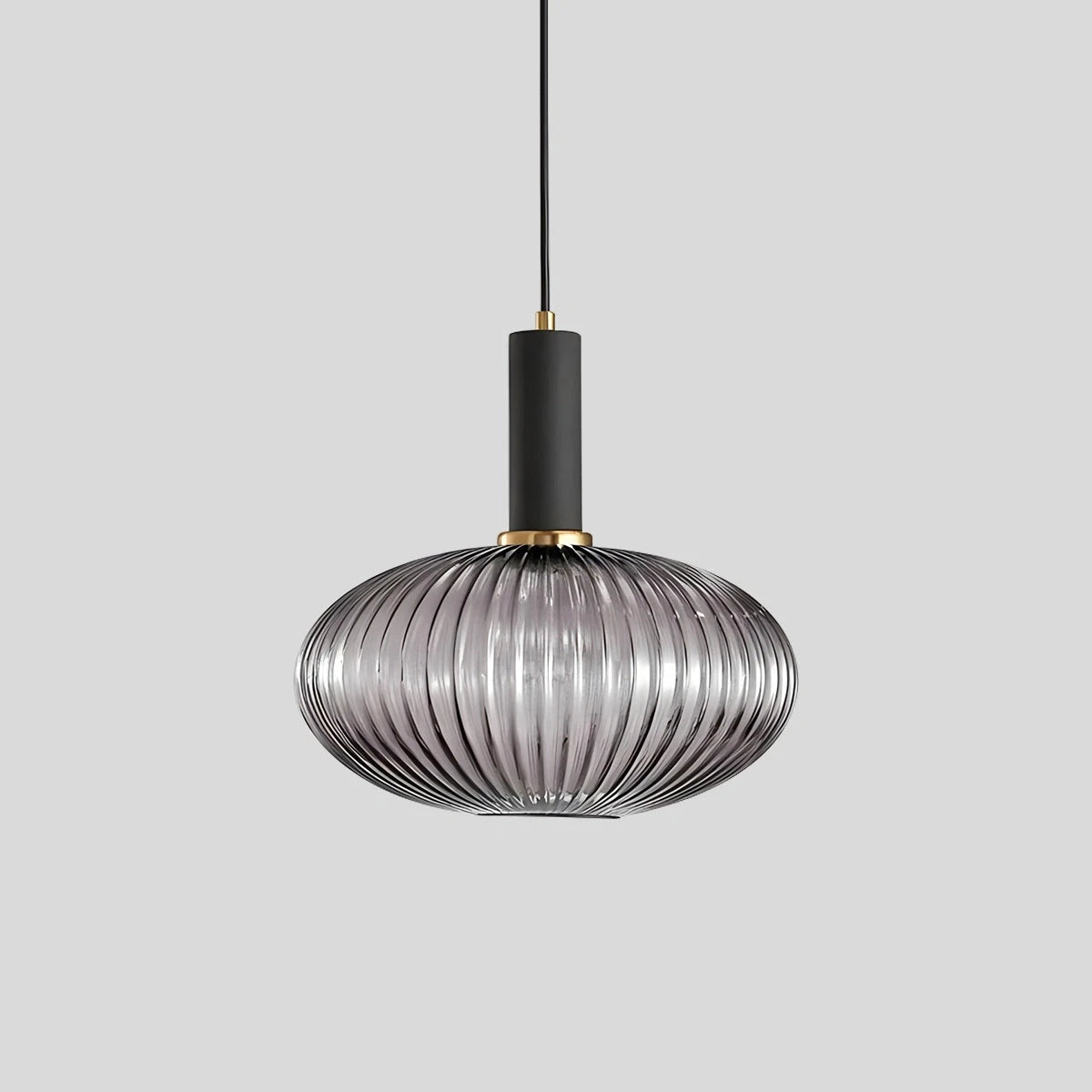 Antizer Nordic Vintage Glass Striped Pendant Light