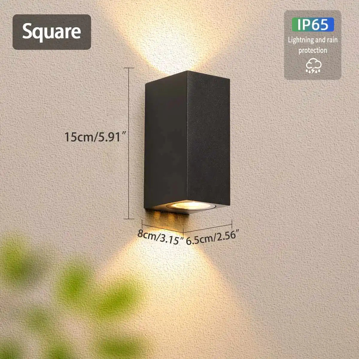 Antizer Modern Outdoor Waterproof Wall Lamp