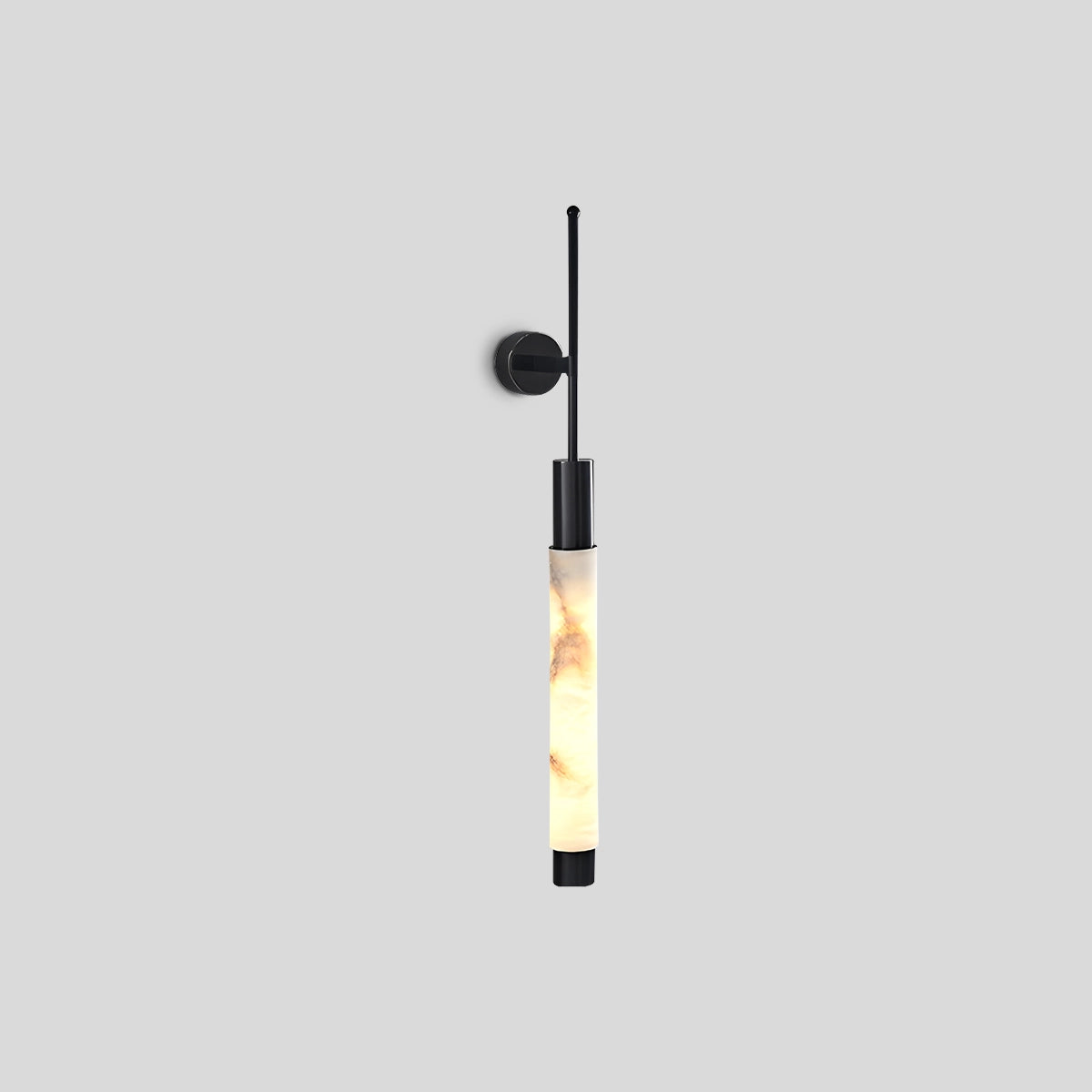 Antizer Modern Spanish Alabaster Long Strip Wall Lamp Style A-1 Base Black