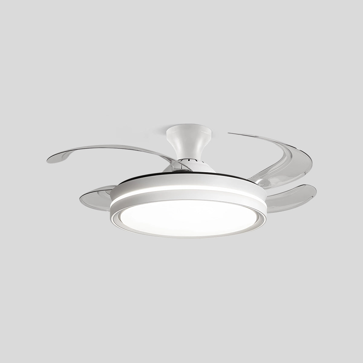 Antizer Modern Silent Remote Control Ceiling Fan with Light Style A-Ceiling D106cm / 42"