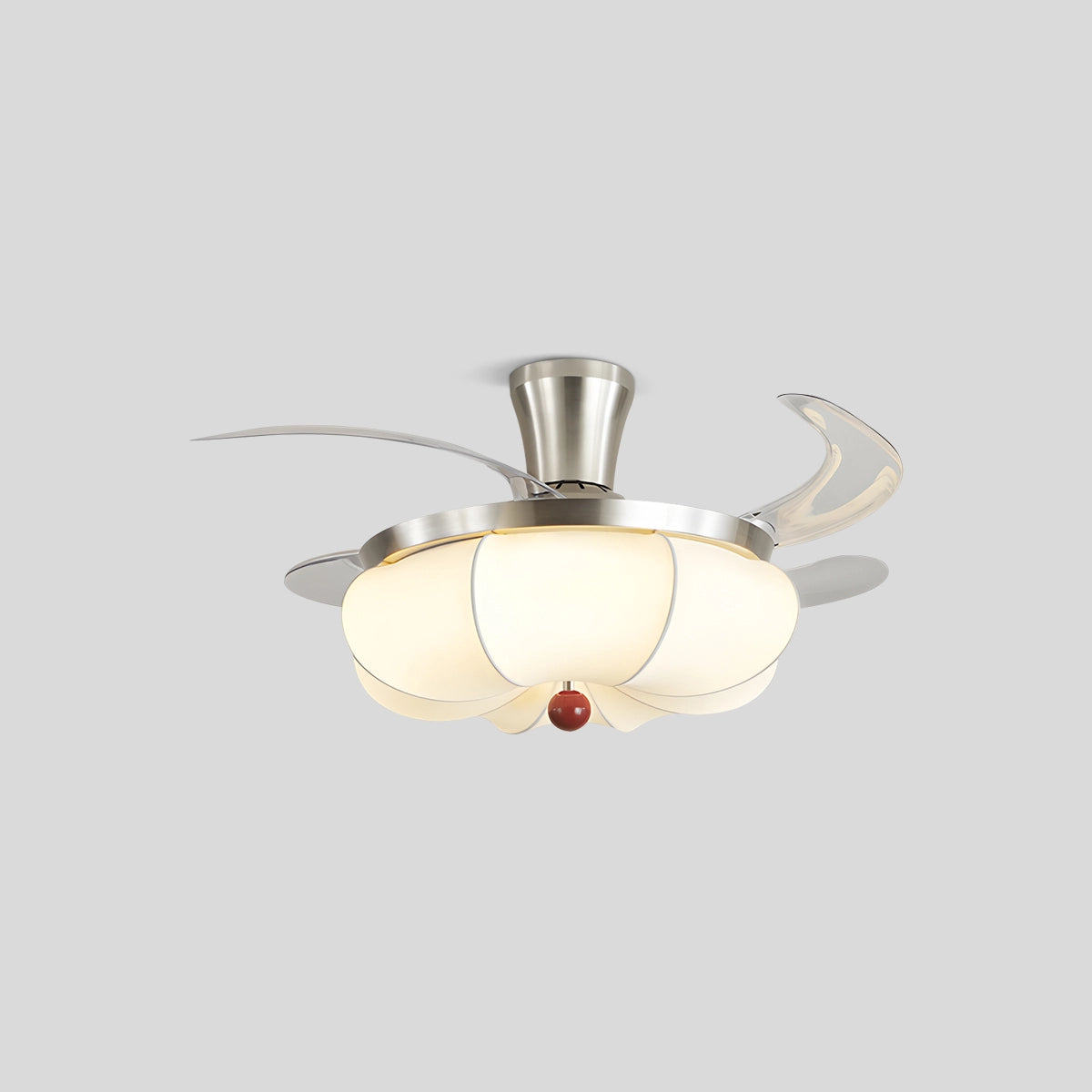 Antizer Retro Fabric Ceiling Fan Light for Dining Room Style A-Ceiling