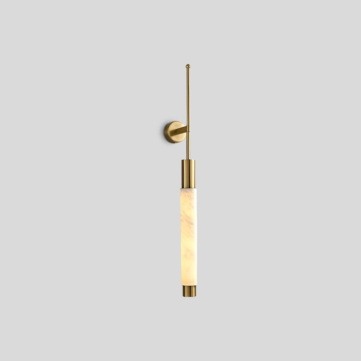 Antizer Modern Spanish Alabaster Long Strip Wall Lamp Style A-1 Base Copper