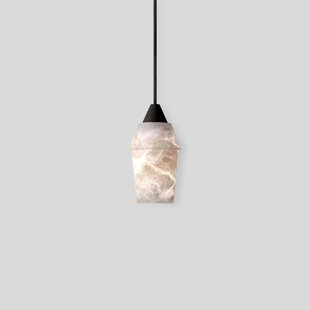 Antizer Natural Spanish Alabaster Pendant Light for Kitchen Island Style A