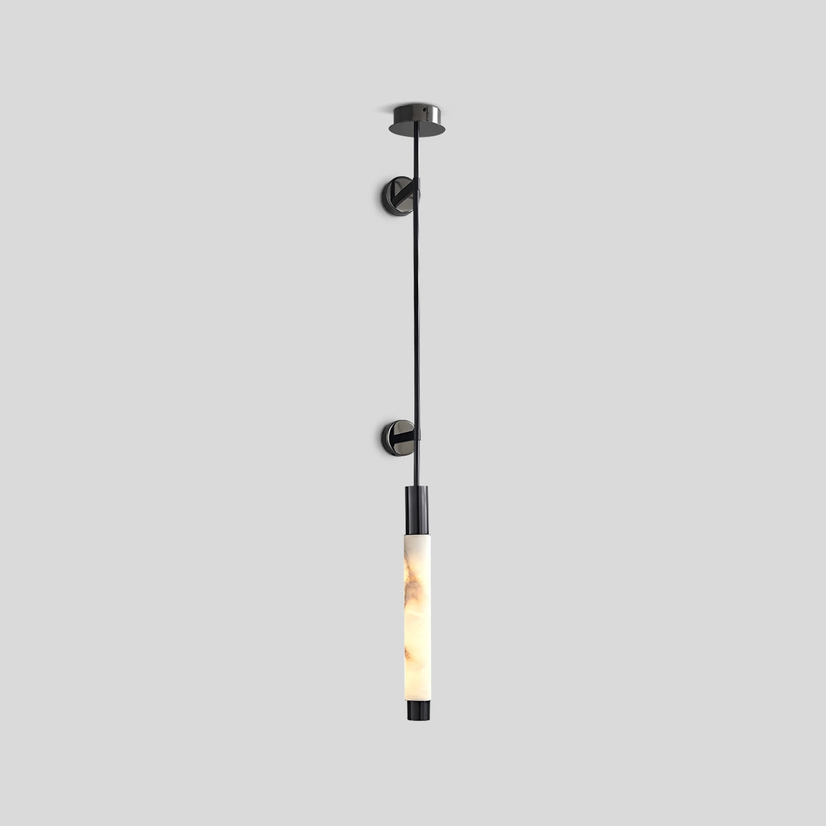 Antizer Modern Spanish Alabaster Long Strip Wall Lamp Style B-3 Base Black