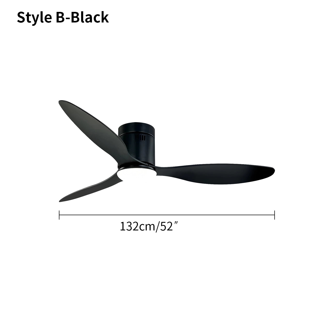 Antizer 3 Blade Modern Ceiling Fan with Light
