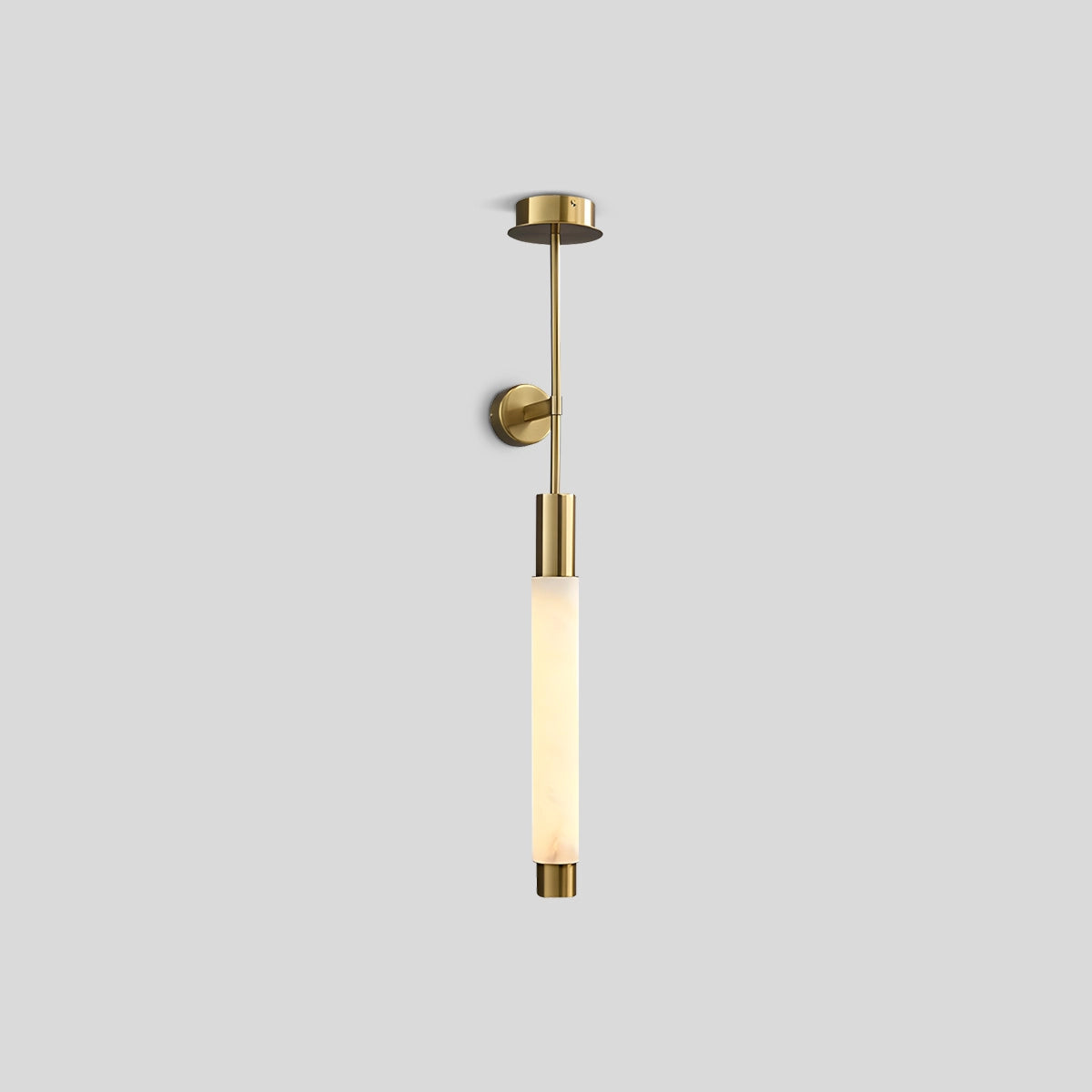 Antizer Modern Spanish Alabaster Long Strip Wall Lamp Style B-2 Base Copper