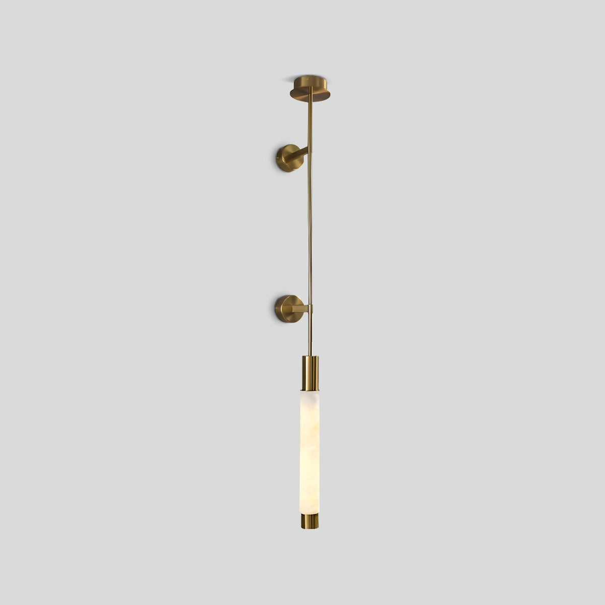 Antizer Modern Spanish Alabaster Long Strip Wall Lamp Style B-3 Base Copper