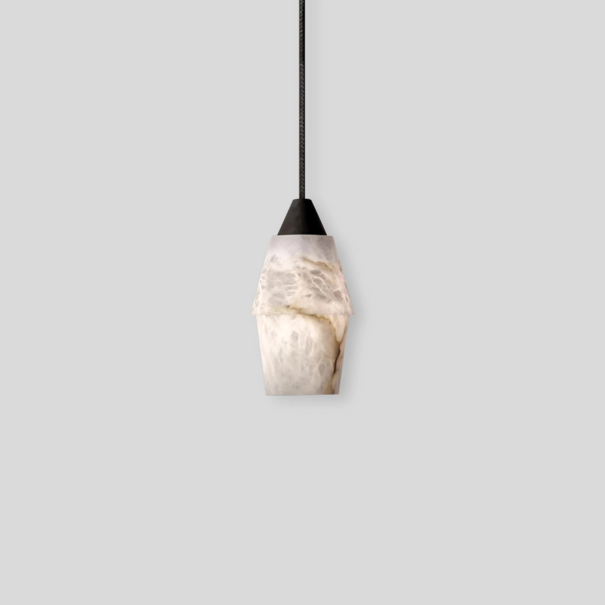 Antizer Natural Spanish Alabaster Pendant Light for Kitchen Island Style B