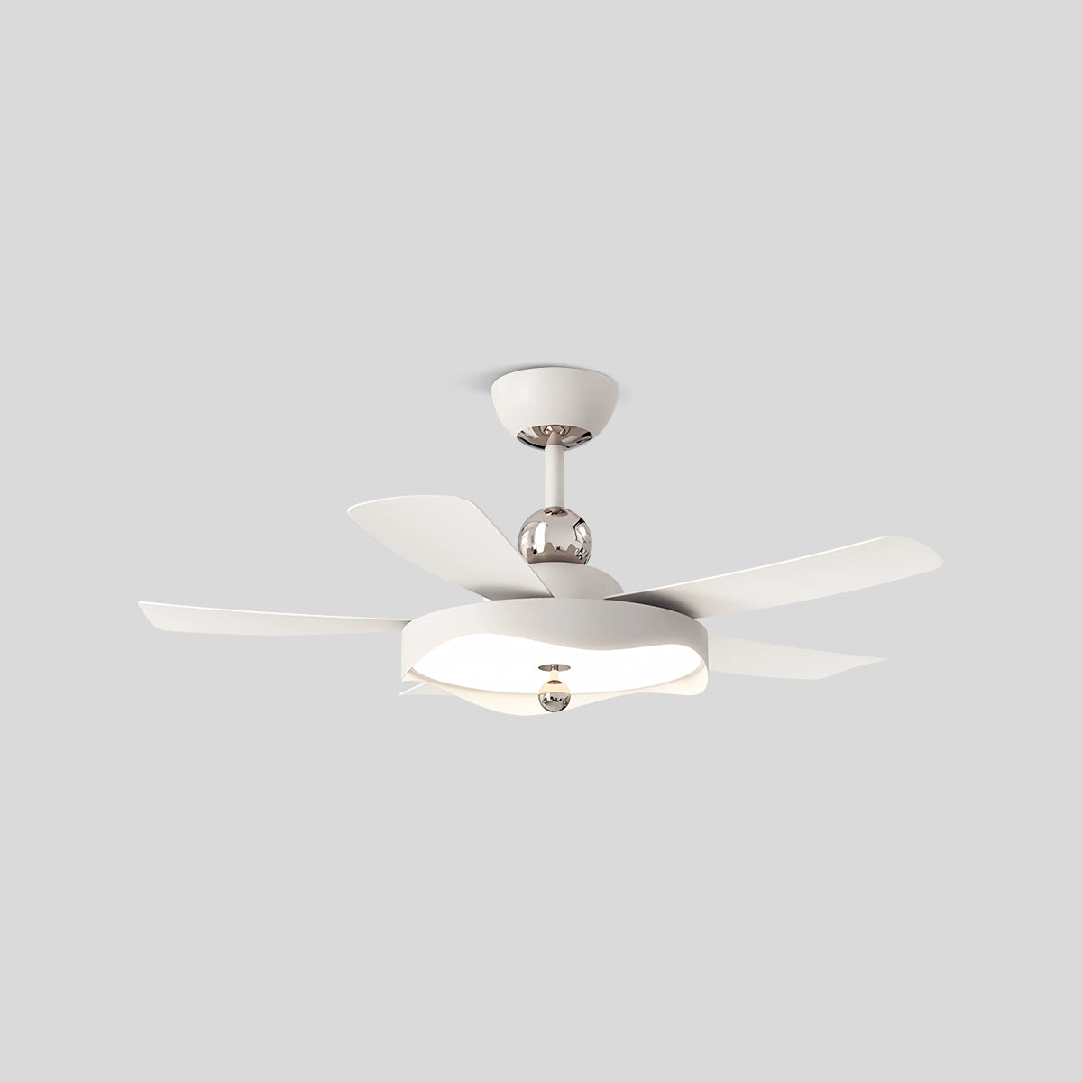 Antizer Silent Ceiling Fan with Light & Remote Control Style B