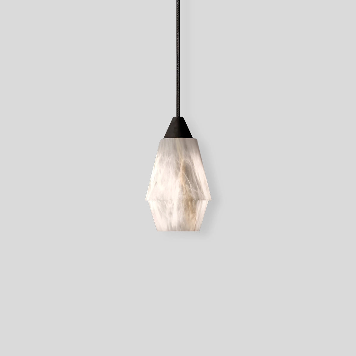 Antizer Natural Spanish Alabaster Pendant Light for Kitchen Island Style C