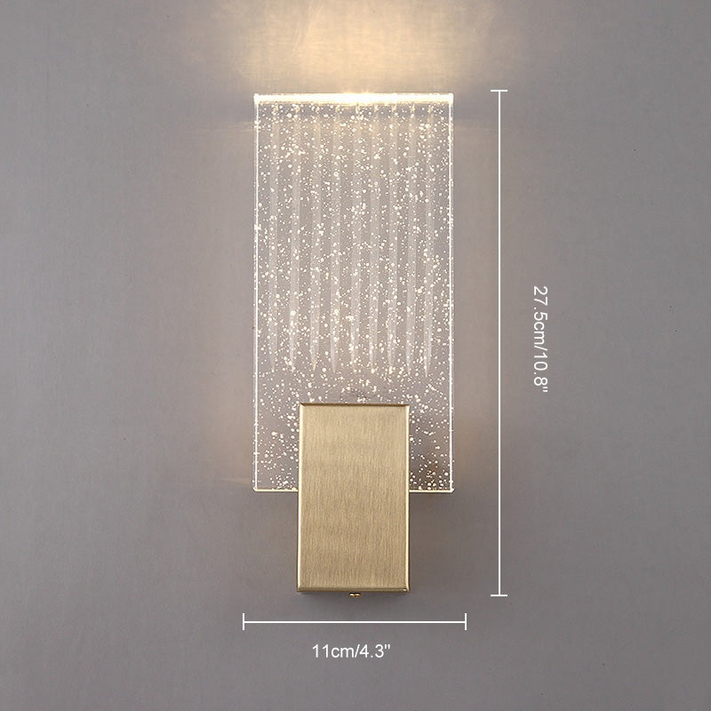 Antizer Crystal Glass Luxury Wall Sconce