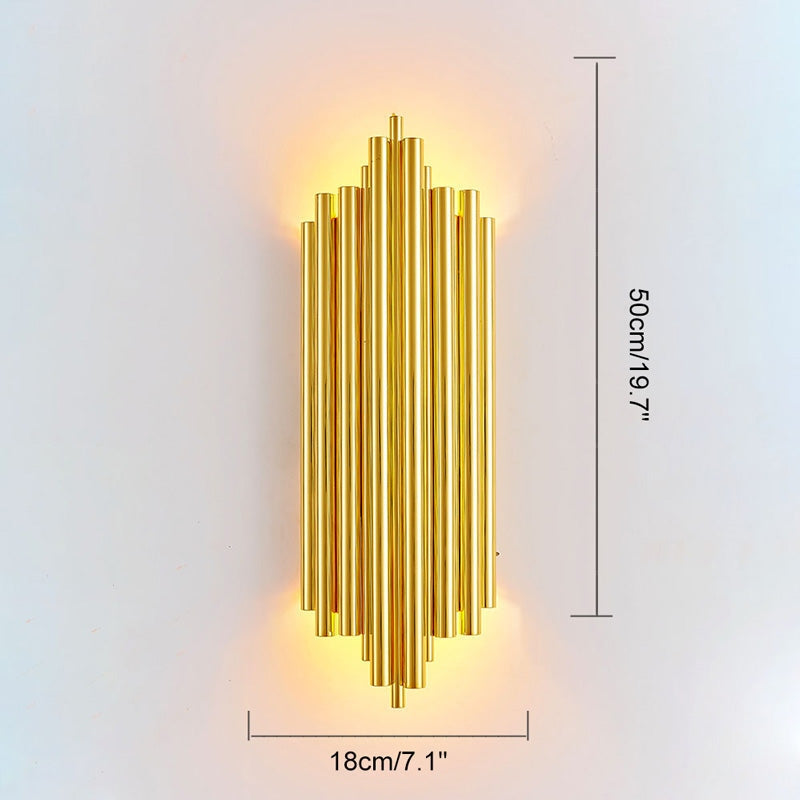 Antizer Crystal Glass Luxury Wall Sconce