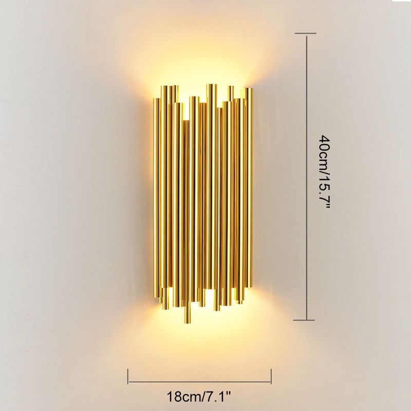 Antizer Crystal Glass Luxury Wall Sconce