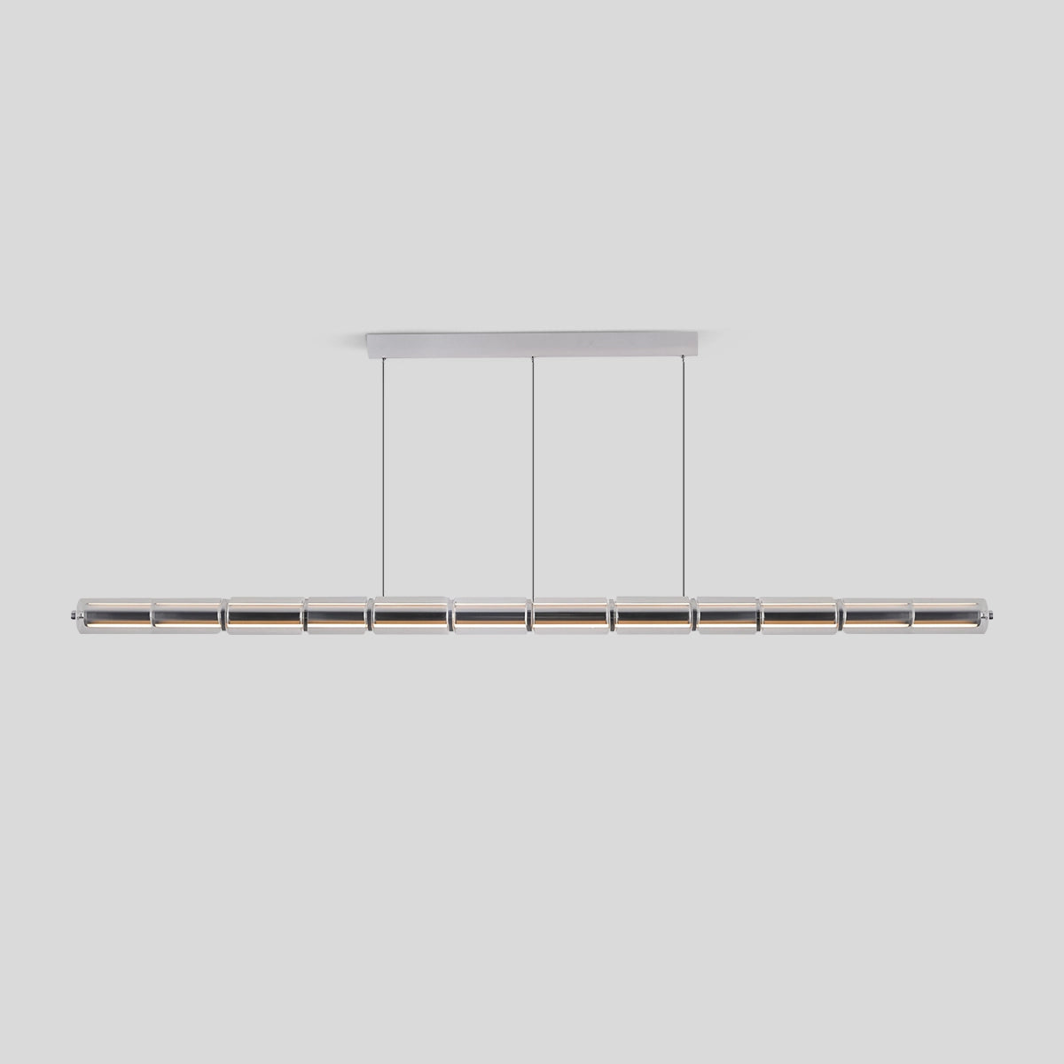 Antizer Minimalist Long Glass Pendant Light Style A 12 Heads