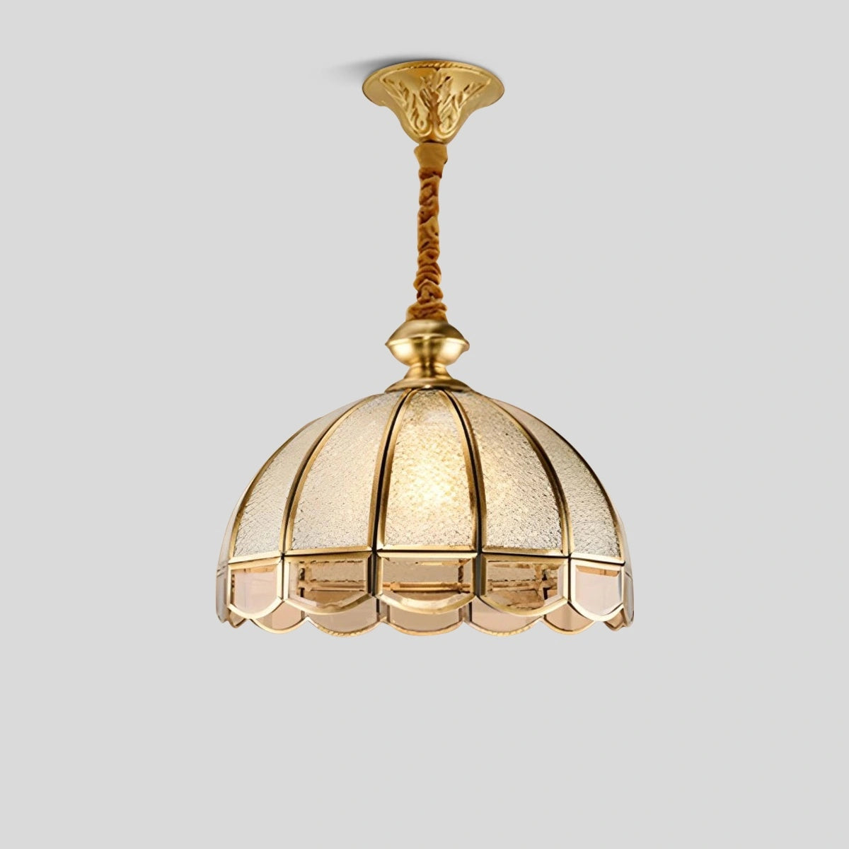 Antizer European Style Copper Pendant Light for Living Room Style A-D30cm / 11.81"