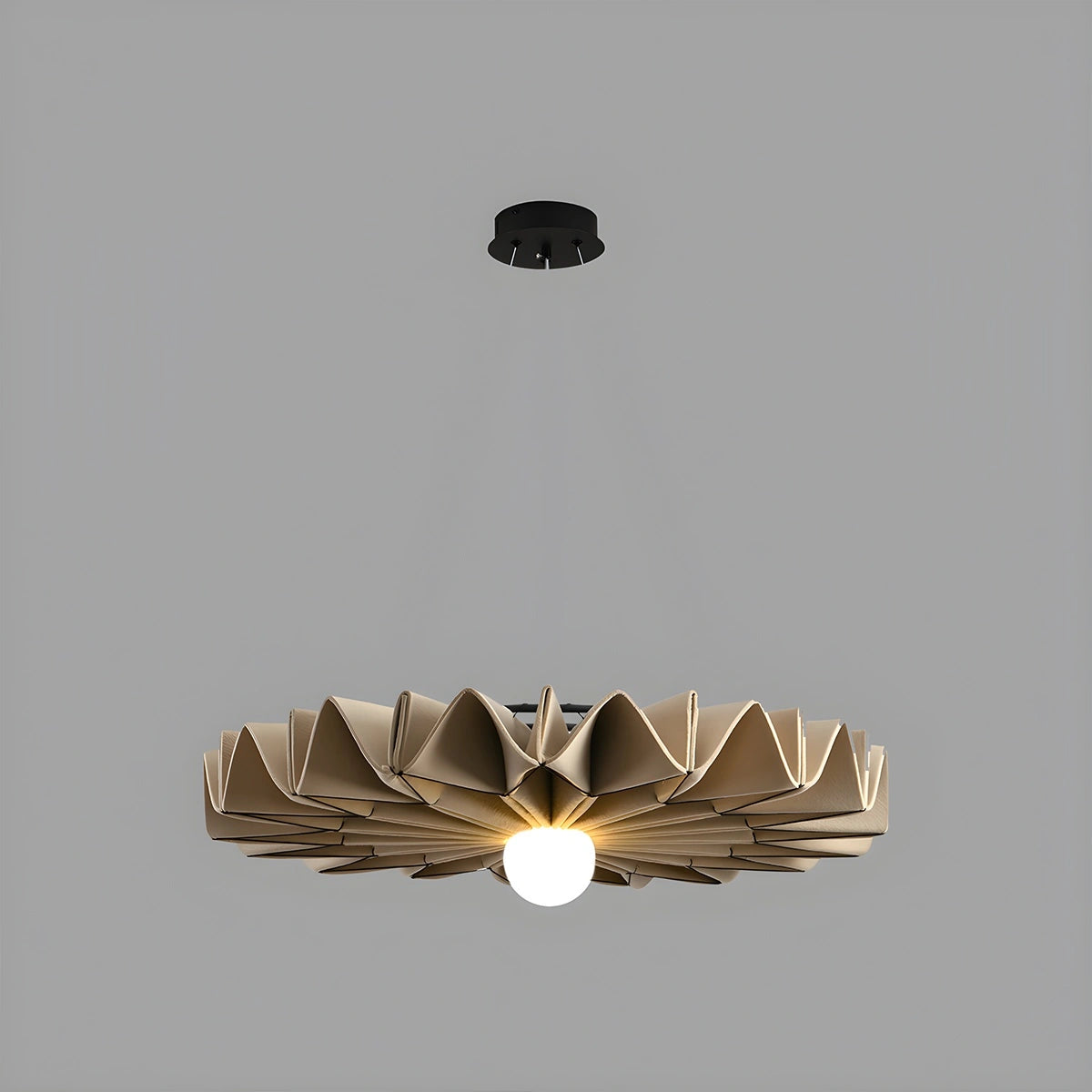 Antizer Sunflower Acoustic Pendant Light Apricot Style A