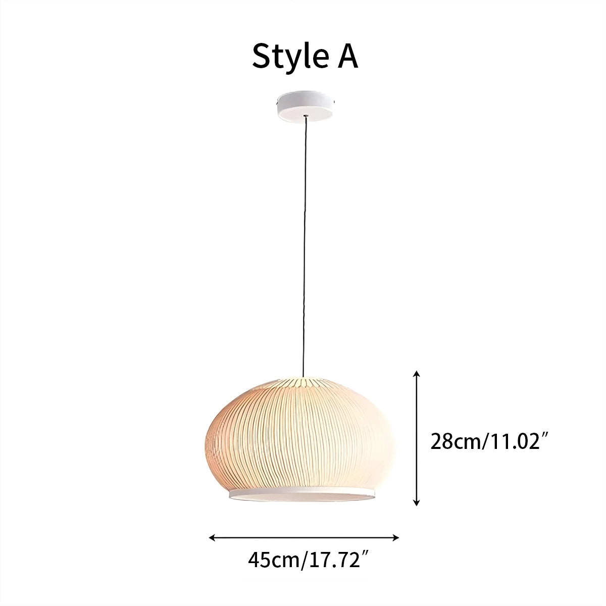 Antizer Spanish Designer Vintage Fabric Lantern Pendant Light