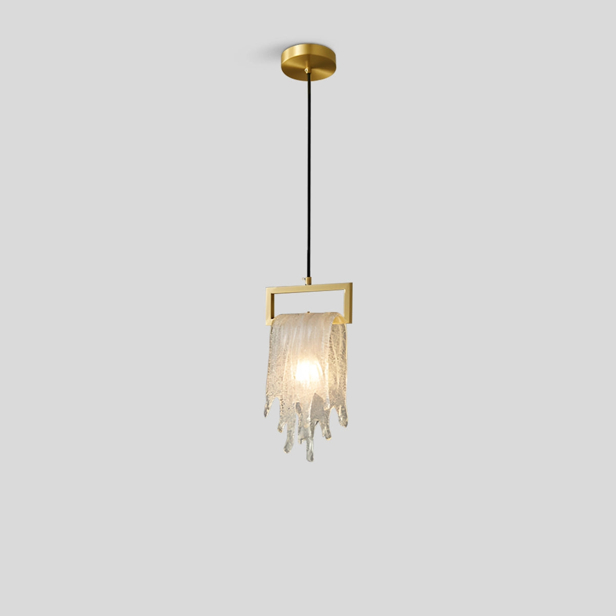 Antizer Copper Crystal Pendant Light Multiple Styles Available Style A Warm Light
