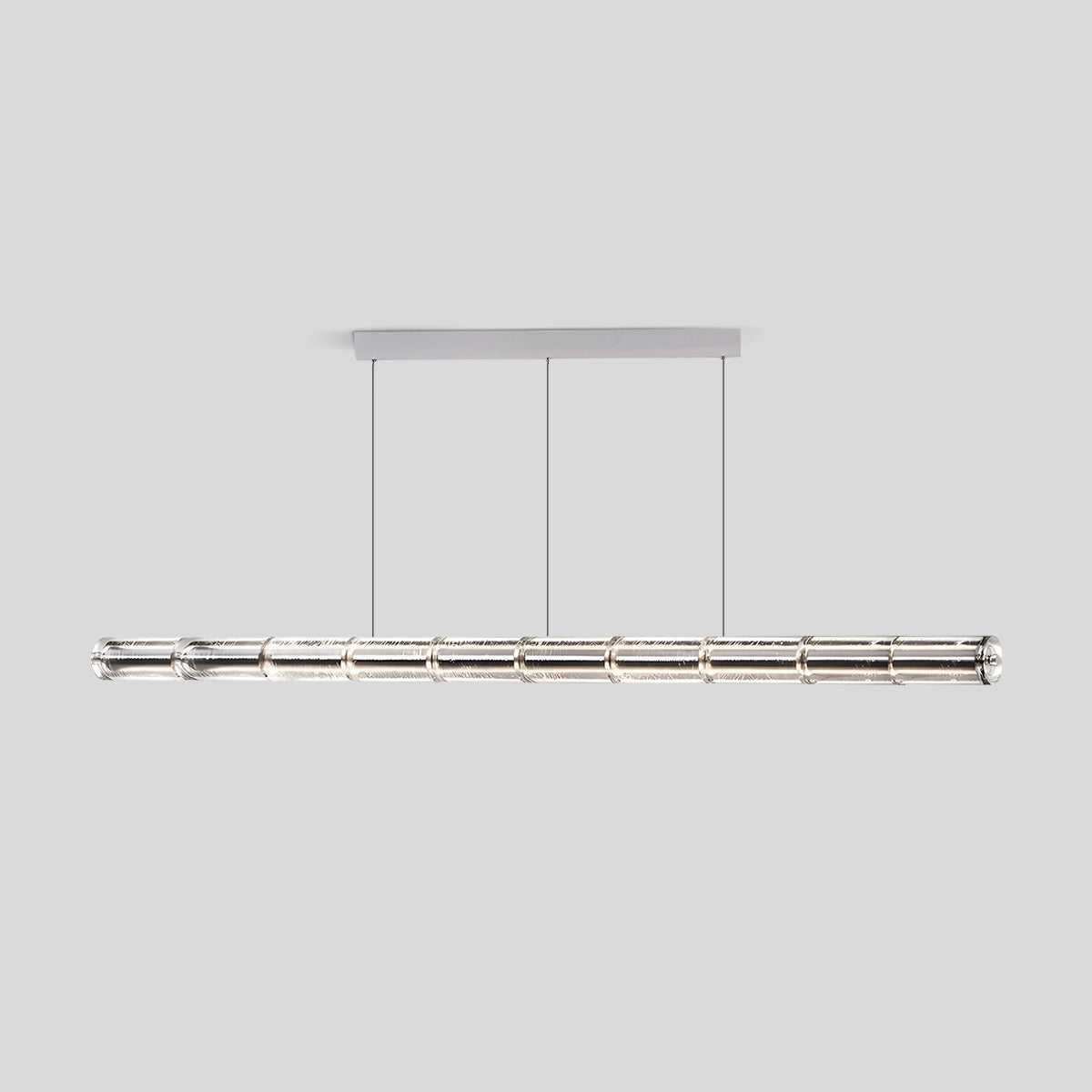 Antizer Minimalist Long Glass Pendant Light Style B 10 Heads
