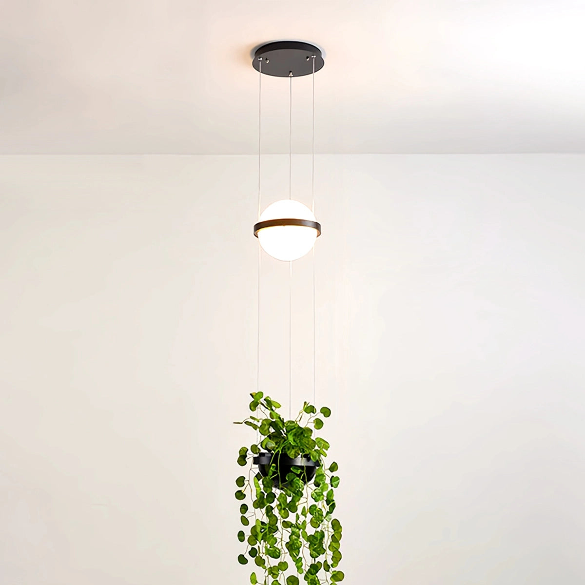 Antizer Creative Minimalist Plants Pendant Light Style B Warm Light