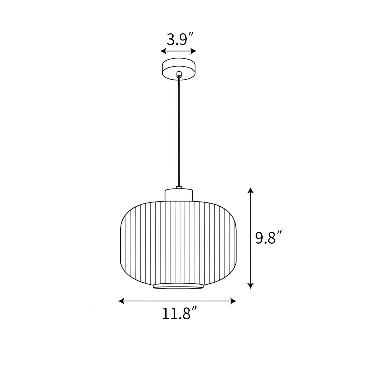 Antizer Rime Pendant Lamp for Dining Room
