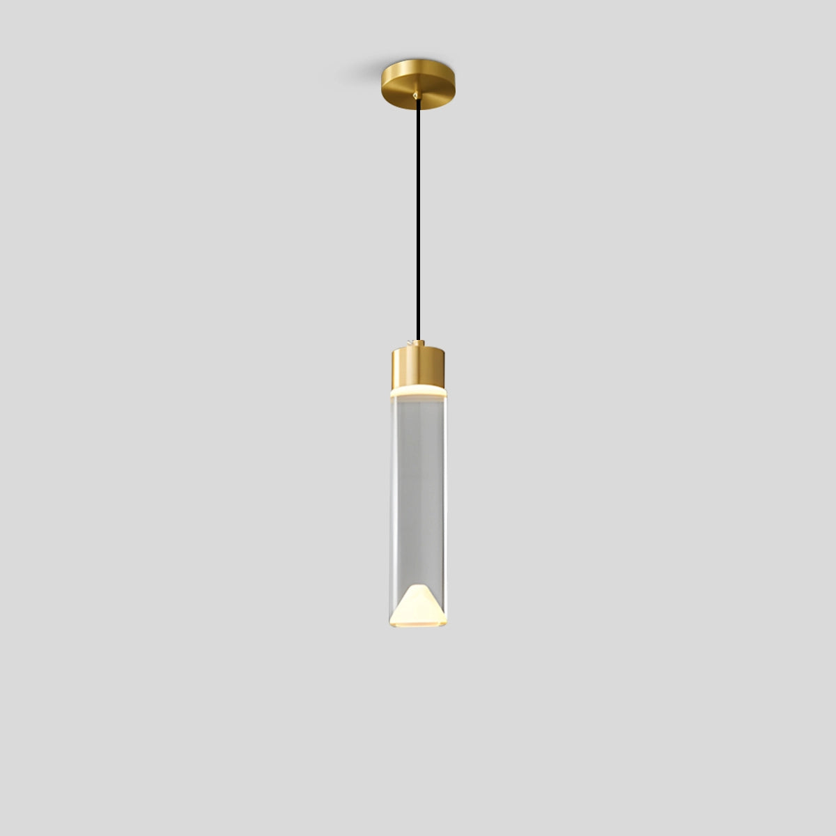 Antizer Copper Crystal Pendant Light Multiple Styles Available Style B Warm Light