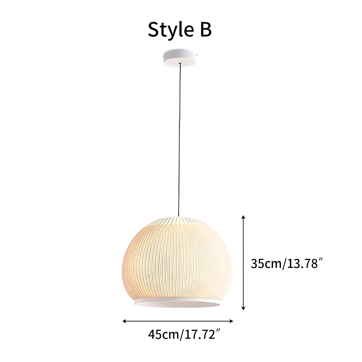 Antizer Spanish Designer Vintage Fabric Lantern Pendant Light