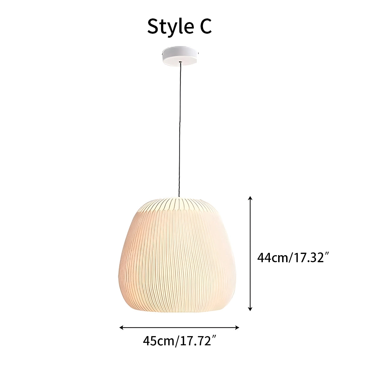 Antizer Spanish Designer Vintage Fabric Lantern Pendant Light