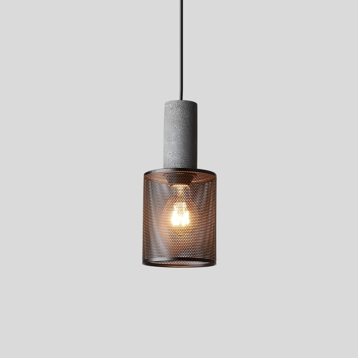 Antizer Concrete Industry Pendant Lamp for Kitchen Style C